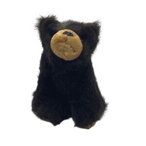 Vtg Smithsonian Wild Heritage Collection Plush Bear 1995 TMC/Soundprints 6”